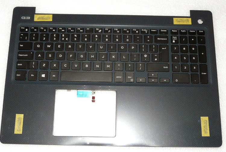 Клавиатура для ноутбука Dell G3 15 3579 CVX43 N4HJH XG83F  Купить корпус с клавиатурой для ноутбука Dell Inspiron G3 в интернете по самой выгодной цене