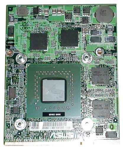 Видеокарта для ноутбука Asus A4S Z81SP GeForce GO6800 Видеокарта для ноутбука Asus A4S Z81SP GeForce GO6800