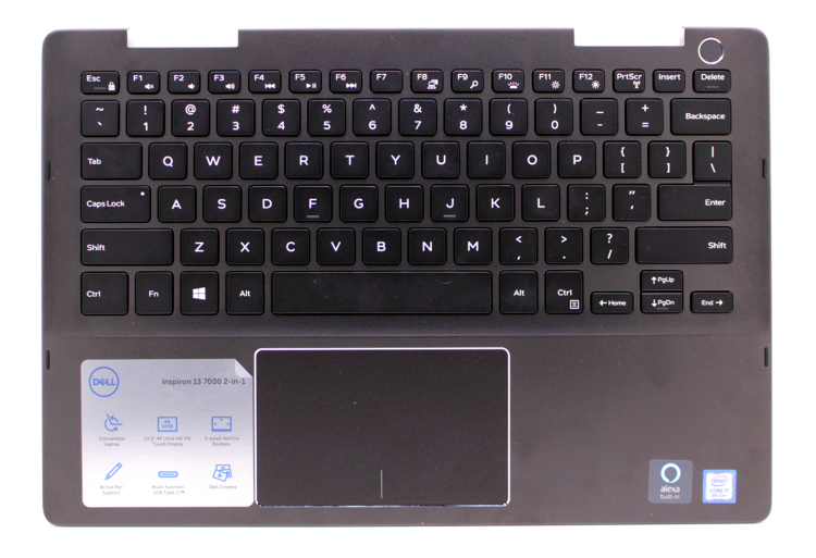 Клавиатура для ноутбука Dell Inspiron 13 7386 Купить клавиатуру для Dell 7386 в интернете по выгодной цене
