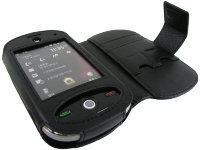 Оригинальный кожаный чехол для телефона Motorola A3100 Side Open