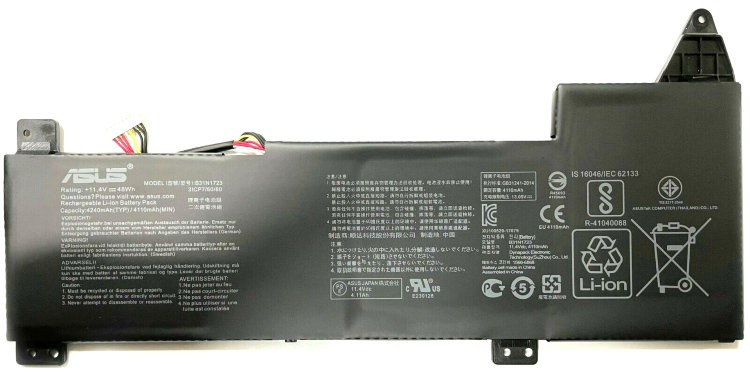 Оригинальный аккумулятор для ноутбука Asus VivoBook FX570UD FX570 FX570ZD X570UD B31N1723 Купить батарею для Asus fx570 в интернете по выгодной цене
