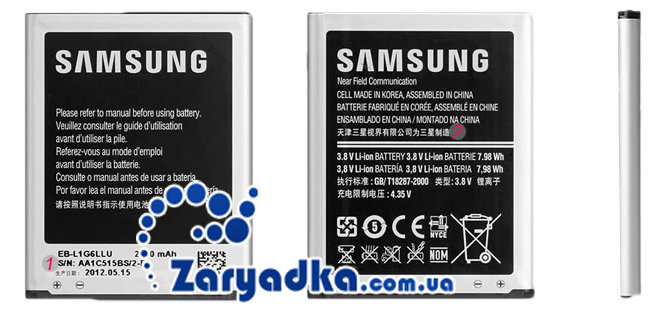 Оригинальный аккумулятор для телефона Samsung i9300 GALAXY S III S3 EB-L1G6LLU Оригинальная батарея для телефона Samsung i9300 GALAXY S III S3 EB-L1G6LLU