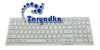 Оригинальная клавиатура для ноутбука Sony VPC-EA белая