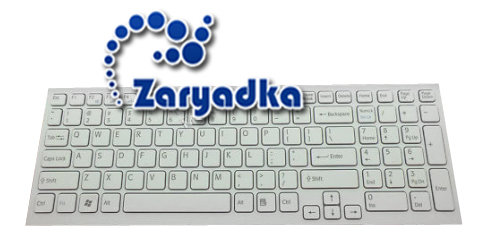Оригинальная клавиатура для ноутбука Sony VPC-EA белая Оригинальная клавиатура для ноутбука Sony VPC-EA белая
