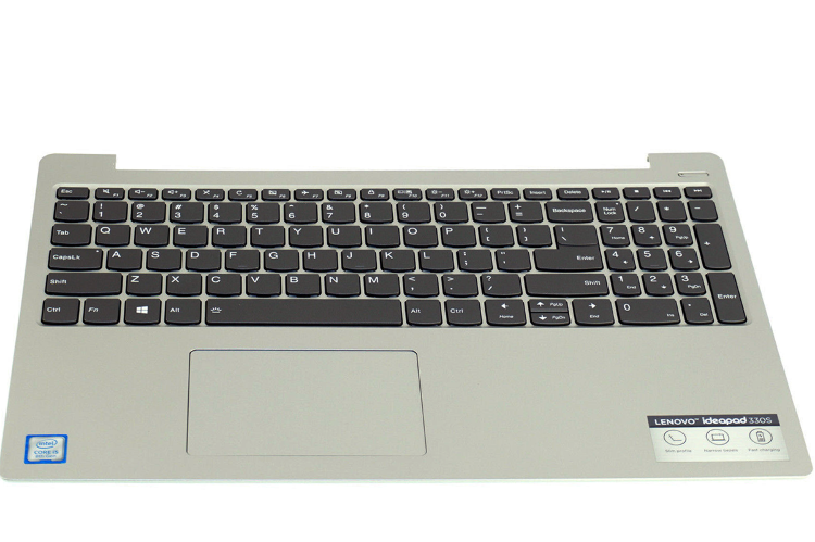 Клавиатура для ноутбука Lenovo IdeaPad 330S 330S-15IKB 5CB0R16743 Купить клавиатуру с верхней частью корпуса для ноутбука Lenovo 330s в интернете по самой выгодной цене
