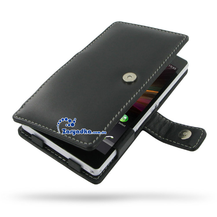 Премиум кожаный чехол для телефона Sony Xperia Z L36H book Премиум кожаный чехол для телефона Sony Xperia Z L36H book