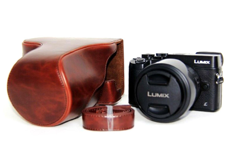 Чехол для камеры Panasonic LUMIX DMC-GX8 G Купить кожаный чехол для фотоаппарата Panasonic GX8 в интернете по выгодной цене