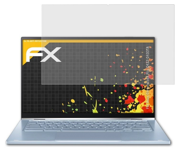 Защитная пленка экрана для ноутбука Asus Chromebook Flip C433 C433TA Купить пленку экрана для Asys C433 в интернете по выгодной цене