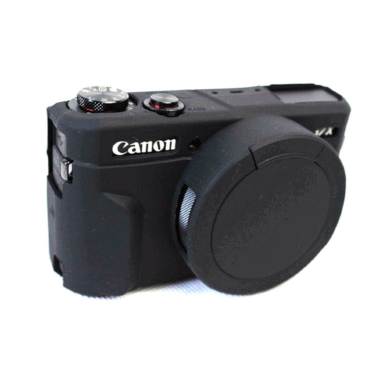 Cиликоновый чехол для камеры Canon Powershot G7X Mark II G7X Mark 2 G7X2 G7XM2 Купить защитный чехол для CAnon G7 в интернете по выгодной цене
