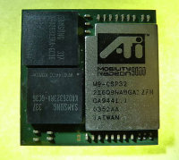 Видеочип для ноутбука ATI Mobility Radeon 9000 216Q9NABGA12FH M-CSP32