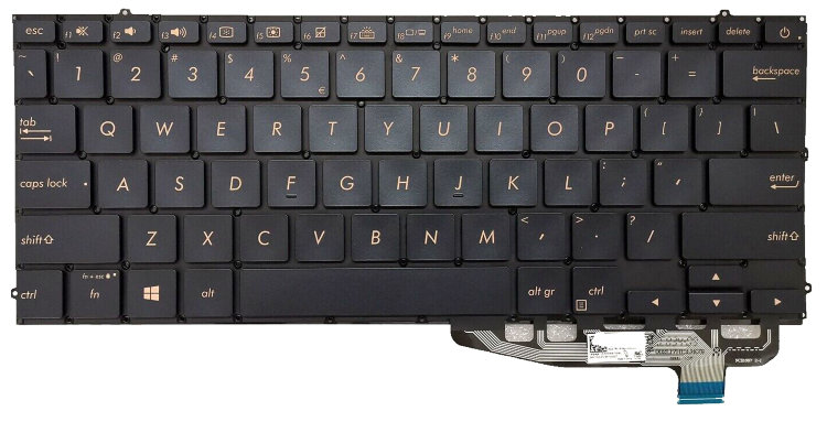 Клавиатура для ноутбука Asus ZenBook UX391U UX391UA UX391F UX391FA Купить клавиатуру для Asus ux391 в интернете по выгодной цене