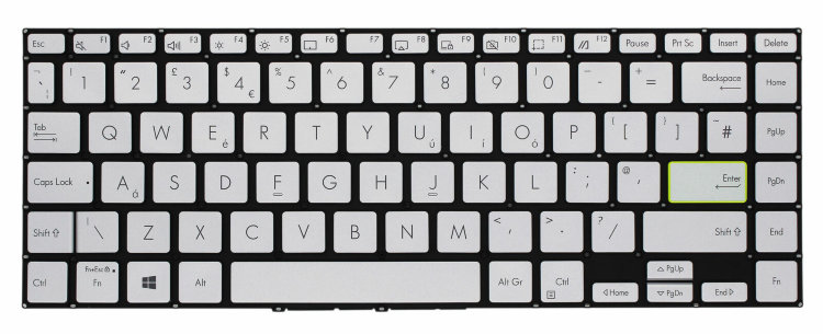 Клавиатура для ноутбука ASUS VivoBook Flip 14 TP470 TP470EA TP470EZ Купить клавиатуру Asus tp470 в интернете по выгодной цене