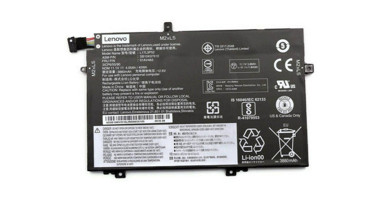 Оригинальный аккумулятор для ноутбука Lenovo ThinkPad L14 G 2 20X1 5B10W13894   Купить батарею для Lenovo L14 G2 в интернете по выгодной цене