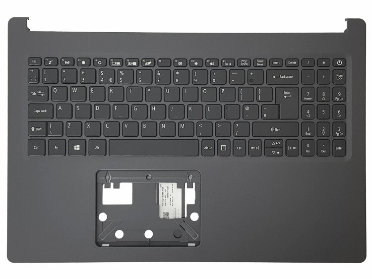Клавиатура для ноутбука Acer Extensa EX215-22G 6B.HVTN7.031 топкейс Купить клавиатуру в сборе для Acer ex215 в интернете по выгодной цене