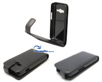 Оригинальный кожаный чехол флип для телефона Samsung Galaxy Ace 4