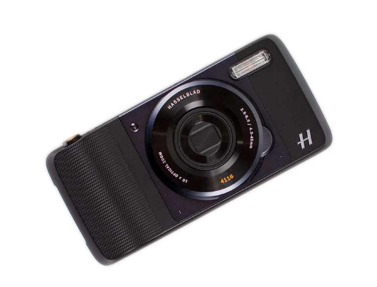 Модуль-камера Hasselblad True Zoom для смартфона Motorola Moto Z, Moto Z Play Купить оригинальный дополнительный модуль камеры для телефона Motorla в интернете по самой низкой цене