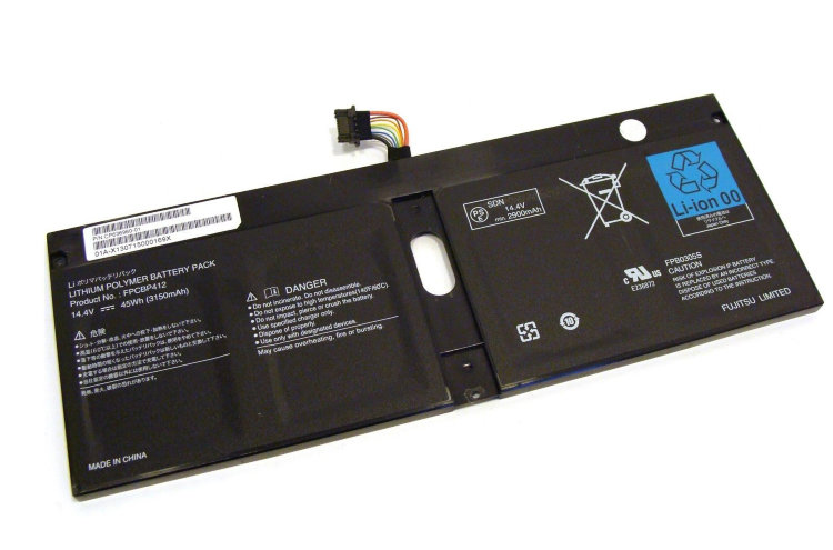 Оригинальный аккумулятор батарея для Fujitsu LifeBook U904 FPCBP412 Купить оригинальную батарею аккумулятор для ноутбука Fujitsu LifeBook 14" U904 FPCBP412 GLP в интернет магазине с гарантией