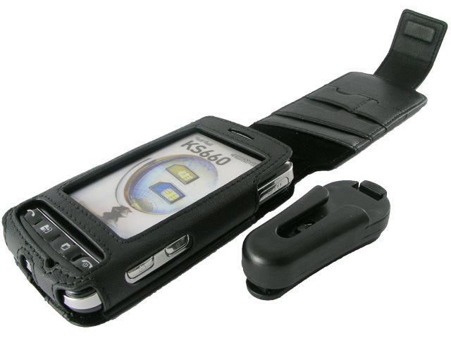 Оригинальный кожаный чехол для телефона LG KS660 Flip Top Оригинальный кожаный чехол для телефона LG KS660 Flip Top.