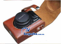 Кожаный чехол Panasonic Lumix DMC-GF3 GF3X 14-42 мм
