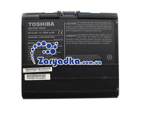 Оригинальный аккумулятор для ноутбука TOSHIBA 1955 S803 PA3206U-1BRS Оригинальная батарея для ноутбука  TOSHIBA 1955 S803 PA3206U-1BRS