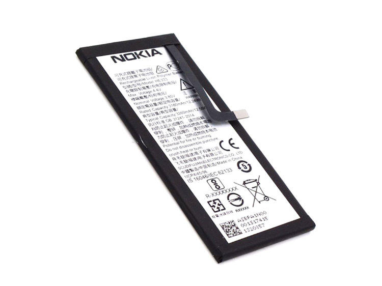 Оригинальный аккумулятор для смартфона Nokia 8 Sirocco HE333 Купить батарею для телефона Nokia 8 sirocco в интернете по самой выгодной цене