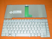 Клавиатура для ноутбука Toshiba A200 A205 A210 A215 серебристая