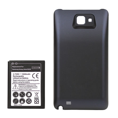 Усиленный аккумулятор повышенной емкости для телефона Samsung Galaxy Note I9200, I9220, N7000 5000mAh 
Емкость 5000mAh

