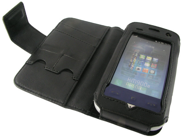 Оригинальный кожаный чехол для телефона LG KM900 Arena Side Open Оригинальный кожаный чехол для телефона LG KM900 Arena Side Open.
