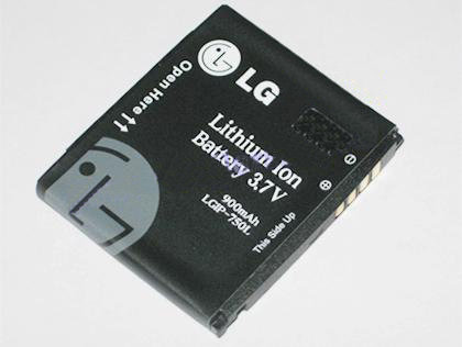 Оригинальный аккумулятор LGIP-750L для телефонов LG KC780 Оригинальный аккумулятор LGIP-750L для телефонов LG KC780.