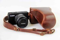 Кожаный чехол для фотокамеры Canon EOS M10