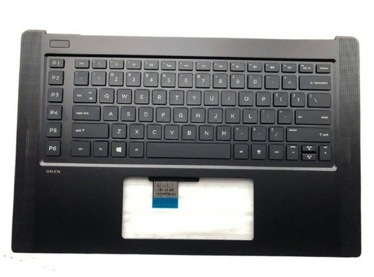 Клавиатура для ноутбука HP OMEN Pro 15 15-5014TX 15T-5000 TPN-W111 Купить клавиатуру с корпусом для HP omen 15 в интернете по выгодной цене