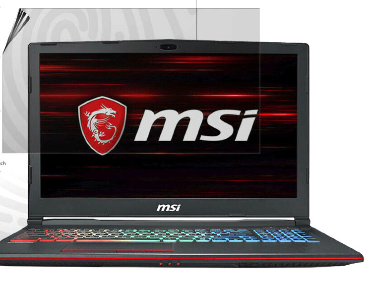 Защитная пленка экрана для ноутбука MSI GP63 Leopard 8RD Купить пленку матрицы для MSI GP 63 в интернете по выгодной цене
