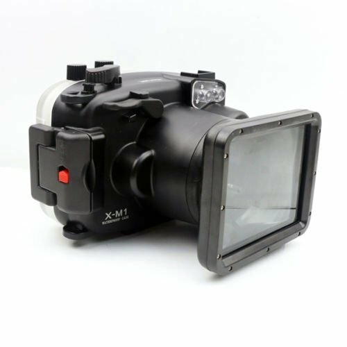 Бокс для подводной съемки для камеры Fujifilm Fuji X-M1 XM1 Купить водозащищенный чехол для Fuji X M1 в интернете по выгодной цене