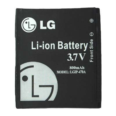 Оригинальный аккумулятор LGIP-470A для телефонов LG KC550 KE850 PRADA Оригинальный аккумулятор LGIP-470A для телефонов LG KE850 PRADA.