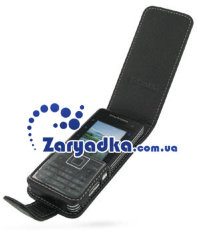Премиум кожаный чехол для телефона Sony Ericsson C902 C902i флип