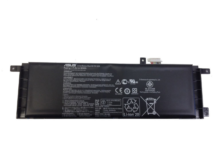 Оригинальный аккумулятор для ноутбука Asus D553M F453 R515 R515MA P553MA R515M B21N1329  0B200-00840000 Купить батарею для Asus R515 в интернете по выгодной цене
