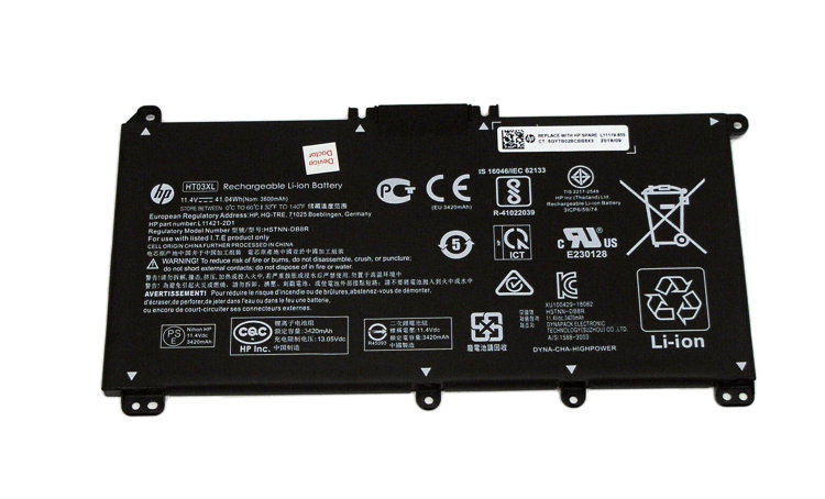 Оригинальный аккумулятор для ноутбука HP 15-DA 15-DA073MS HT03XL HSTNN-DB8R  Купить батарею для HP 15-DA в интернете по выгодной цене