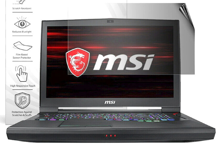 Защитная пленка экрана для ноутбука MSI GT75 TITAN 8RF  Купить пленку для MSI gt75 в интернете по выгодной цене