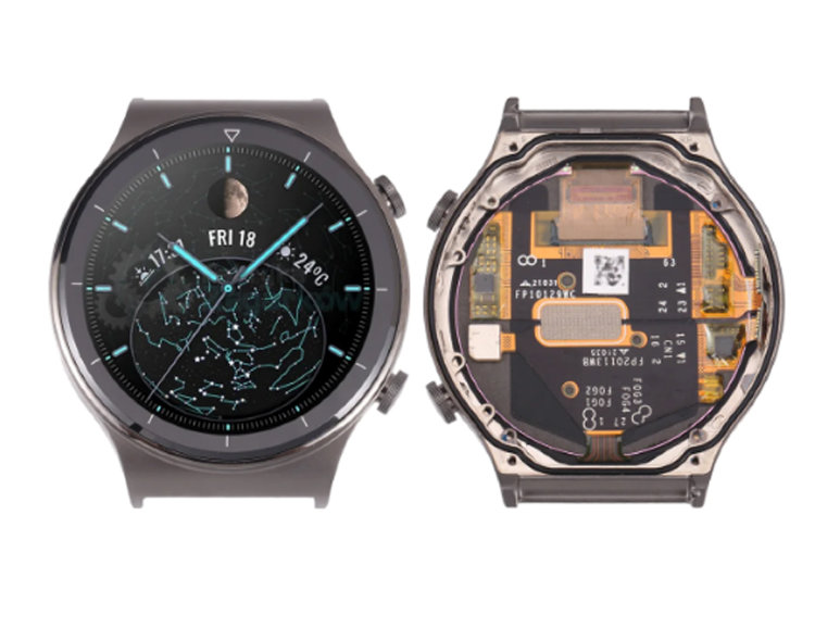 Экран для смарт часов Huawei Watch GT 2 Pro, 46мм Купить дисплейный модуль для Huawei watch gt 2 pro в интернете по выгодной цене