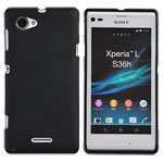Силиконовый чехол для телефона Sony Xperia L C2105 C2104 черный, белый розовый