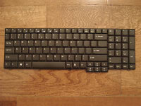 Клавиатура для ноутбука Acer TravelMate 7320, 7520, 7720, 7720G черная русская