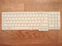 Клавиатура для ноутбука Acer Aspire 7220, 7320, 7520, 7520G белая
