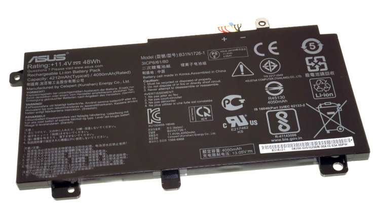 Оригинальный аккумулятор для ноутбука ASUS FX506L FX506LI FX506 0B200-02910200M B31N1726-1 Купить батарею для Asus FX506 в интернете по выгодной цене