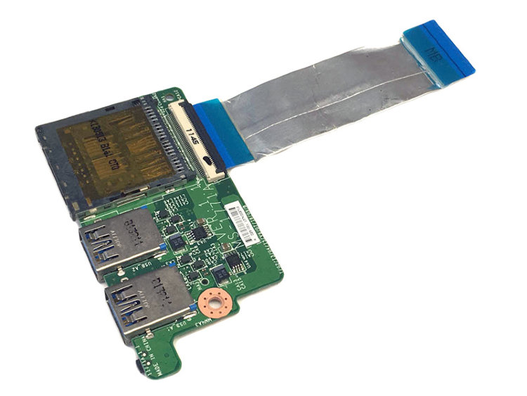 Модуль чтения карт памяти с портами USB для ноутбука MSI GS70 MS-1771 MS-1771A Купить плату USB с кард ридером для ноутбука MSI GS 70 в интернете по самой выгодной цене