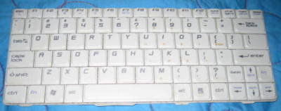 Клавиатура для ноутбука Sony VAIO PCG- TR серия (белая) Клавиатура для ноутбука Sony VAIO PCG- TR серия (белая)