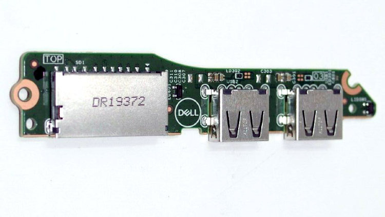Модуль кадр ридера для Dell G3 15 3590 V75C6 Купить плату с портами USB для Dell G3 в интернете по выгодной цене