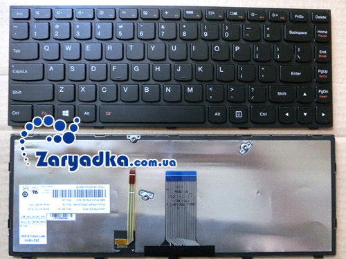 Клавиатура для ноутбука Lenovo IdeaPad Z410 G405 G405S G400 с подсветкой 
