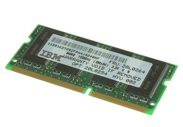 Оперативная память для ноутбуков PC100 64 Mb Оперативная память для ноутбуков PC100 64 Mb
