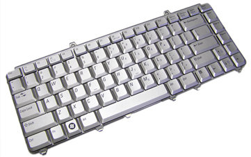 Клавиатура для ноутбука Dell  Vostro 1000, 1400, 1500 NK750 серебро Клавиатура для ноутбука Dell  Vostro 1000, 1400, 1500 NK750 серебро