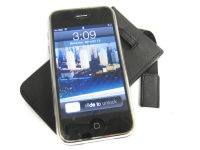 Оригинальный кожаный чехол для телефона Apple iPhone 3G Top Entry
